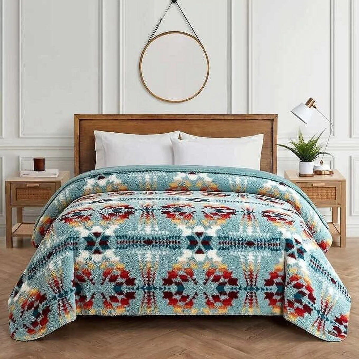 Sherpa Fleece Blanket Twin P69496