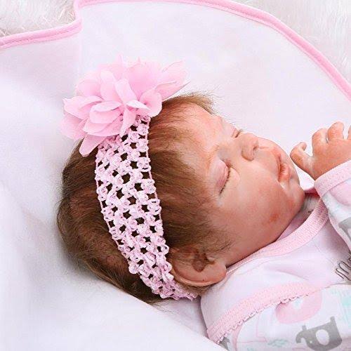 Full Body Silicone Vinyl Reborn Baby Girl Doll R286893