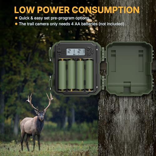 Mini Trail Camera 24MP 1080P Night Vision A864