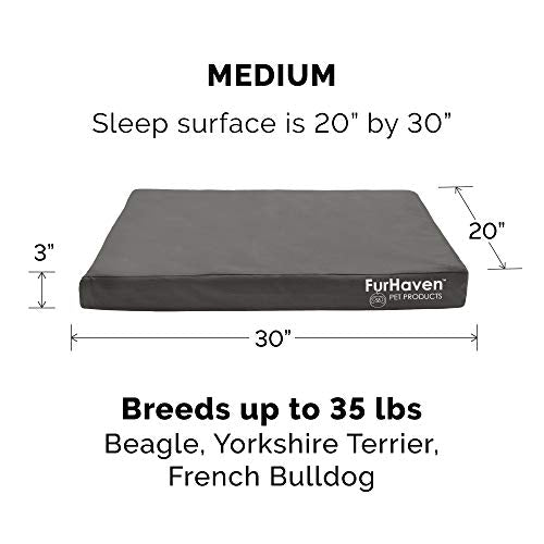 Water-Resistant Orthopedic Dog Bed with Removable Washable Cover S722