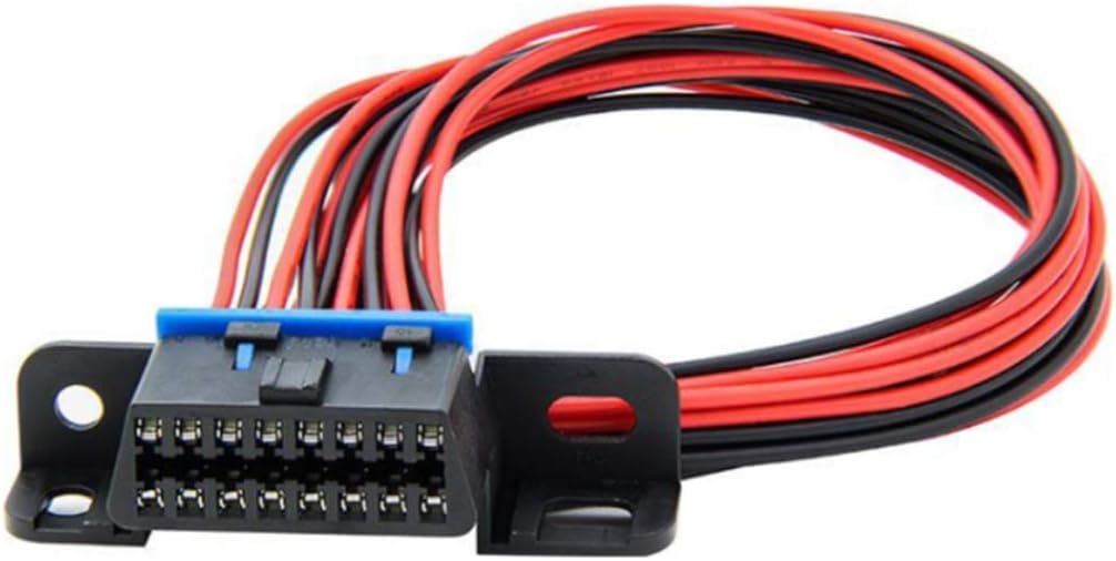 OBD2 16 Pin Female Connector with Cables Pack of 2 A9772