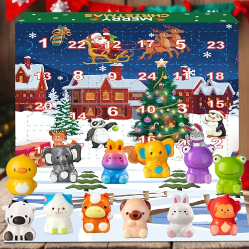 Christmas Advent Calendar 24 Days Countdown Squishy Toys R554155