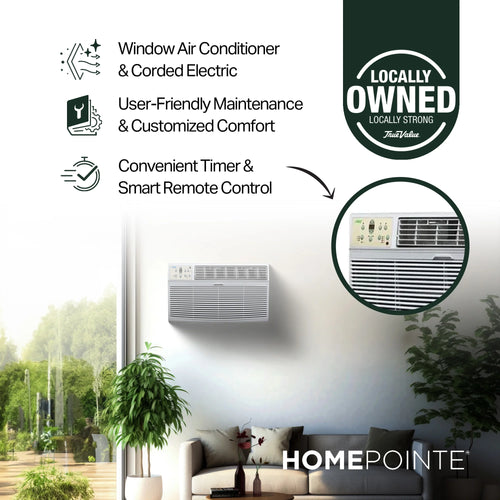 12,000 BTU 230 Volt Through The Wall Air Conditioner F95011