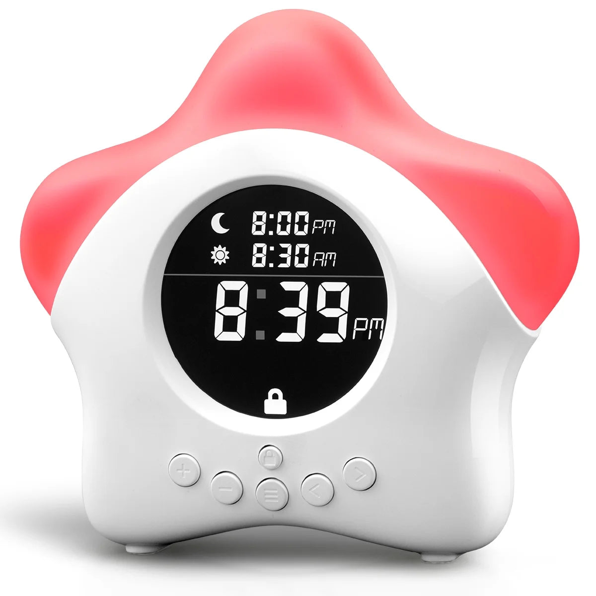 Toddler Sleep Training Clock, Night Light & Alarm Clock Q6422