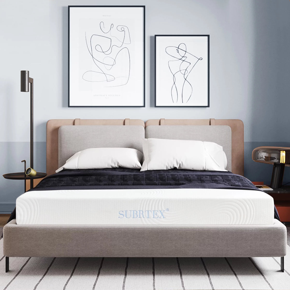 10" Gel Memory Foam Mattress Queen A13196