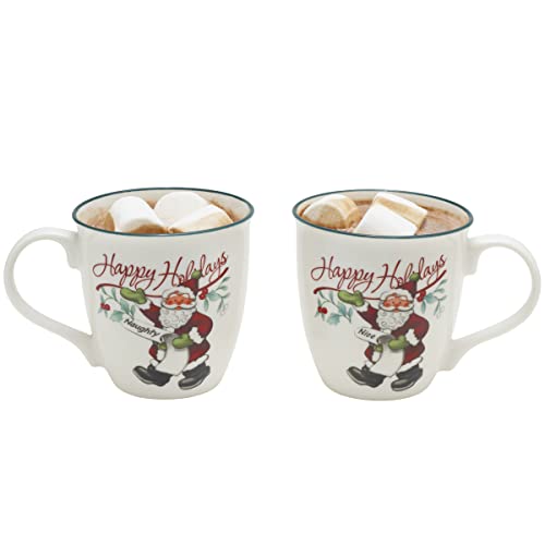 Porcelain Mug Set of 2, 20 oz E10289
