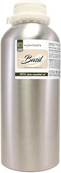 32 fl oz Pure Basil Essential Oil Aluminum Bottle C45450