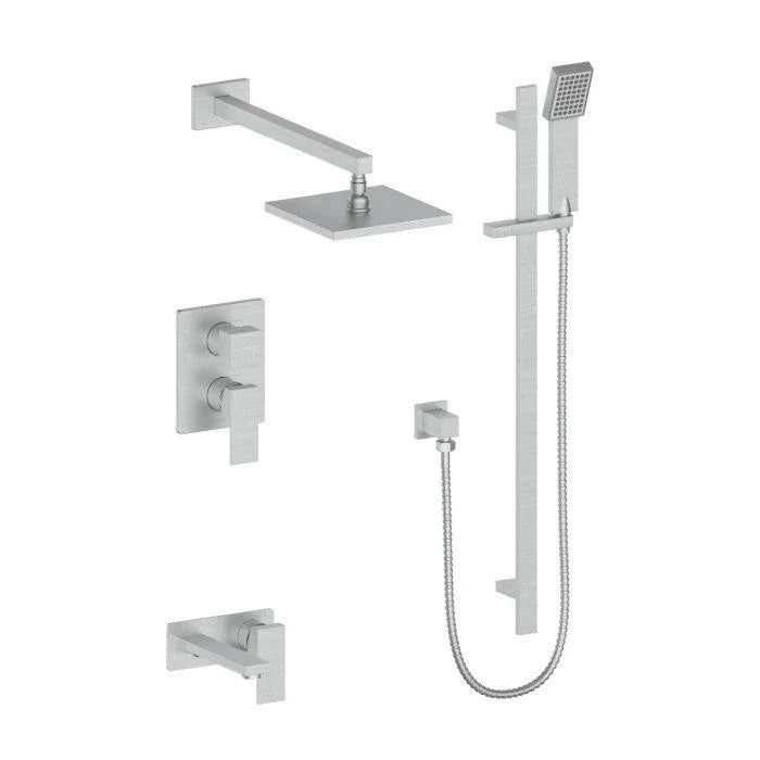 Brushed Nickel Shower System T15772