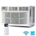White 6,000 BTU Window-Mounted Air Conditioner N163