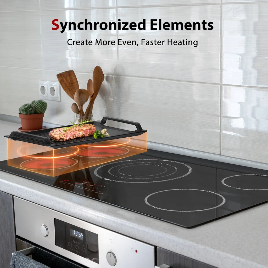 36in 5 Elements Black Radiant Electric Cooktop I45279