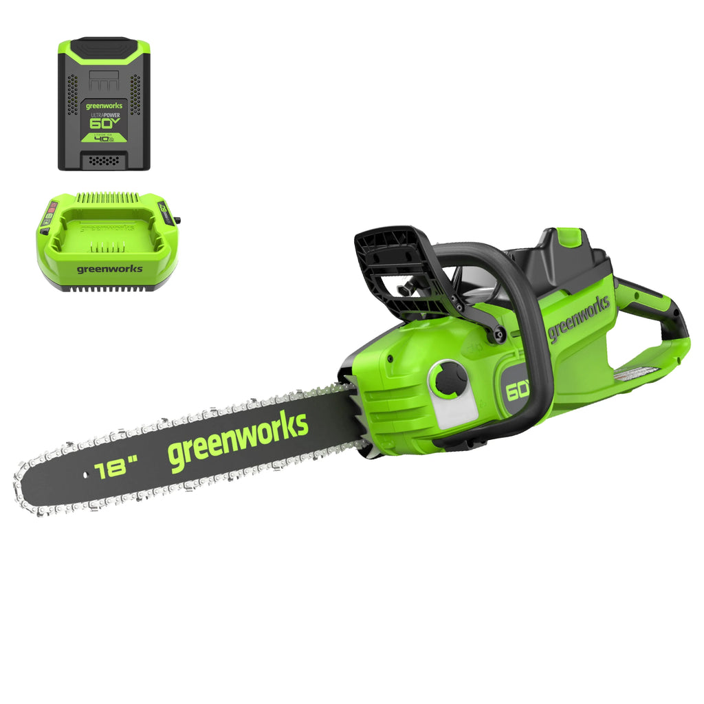 60V Brushless Chainsaw with Battery & Charger Q725173