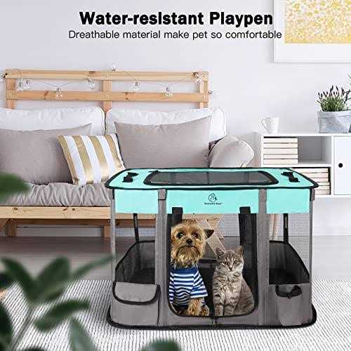 Foldable Dog Playpen D830