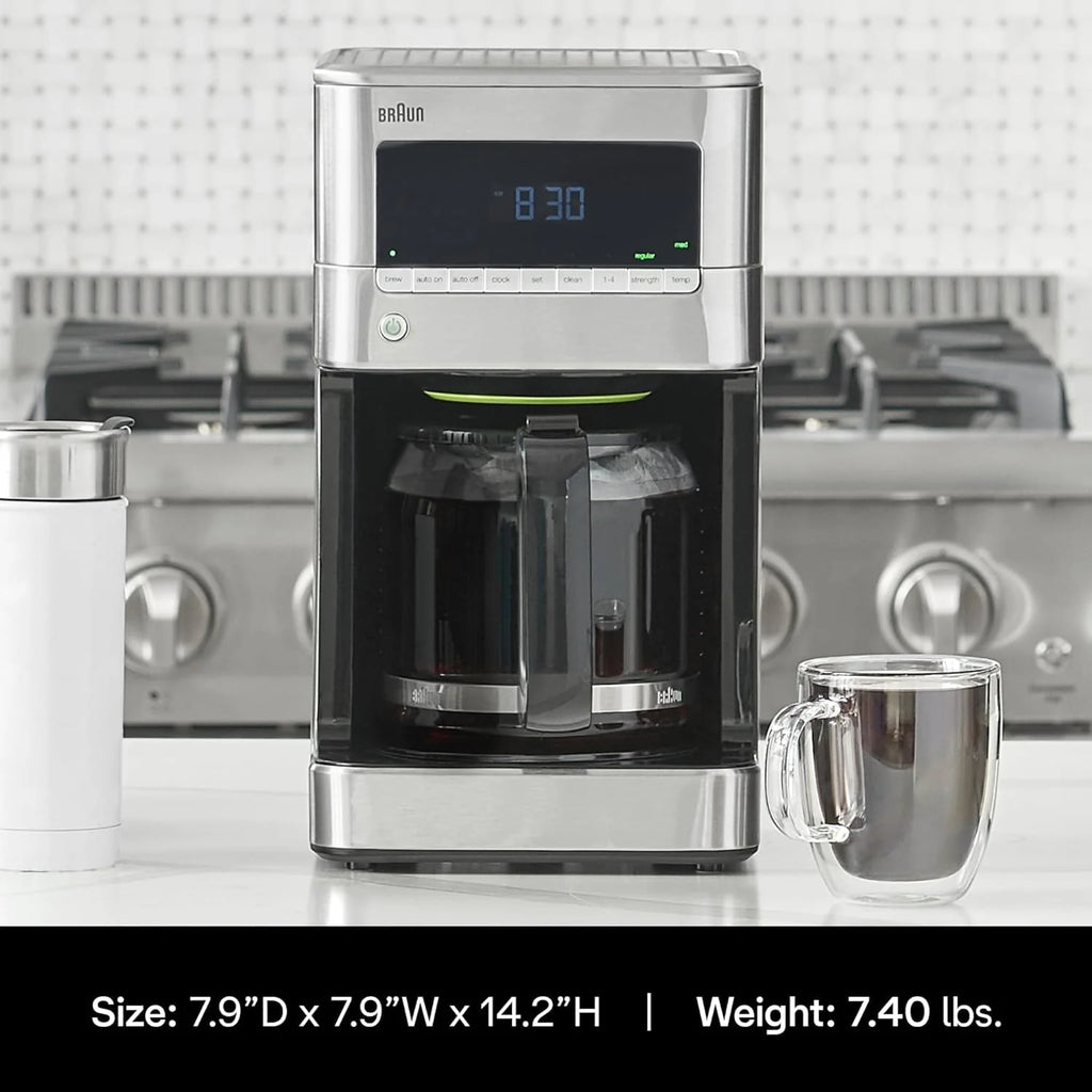 12-Cup Stainless Steel Drip Coffee Maker C574069
