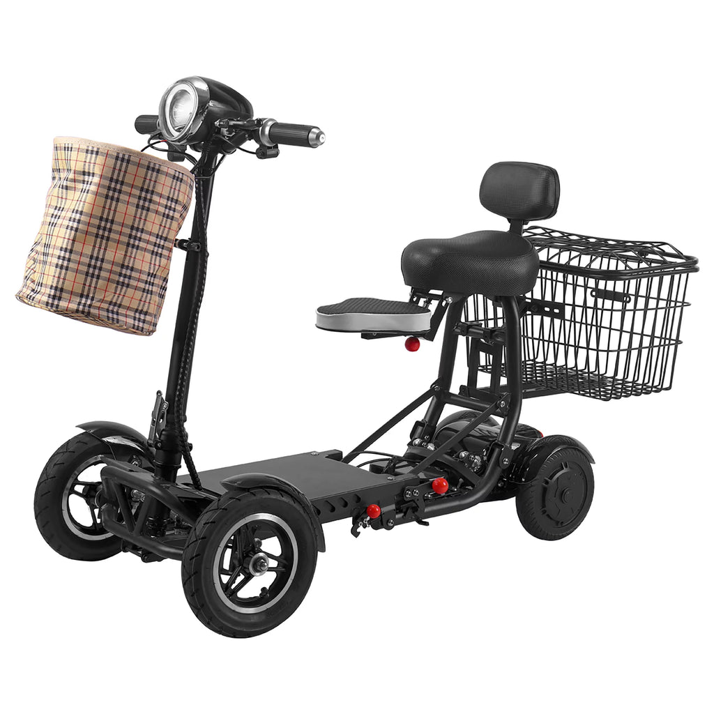 Blue 4 Wheel Foldable Electric Mobility Scooter F197902