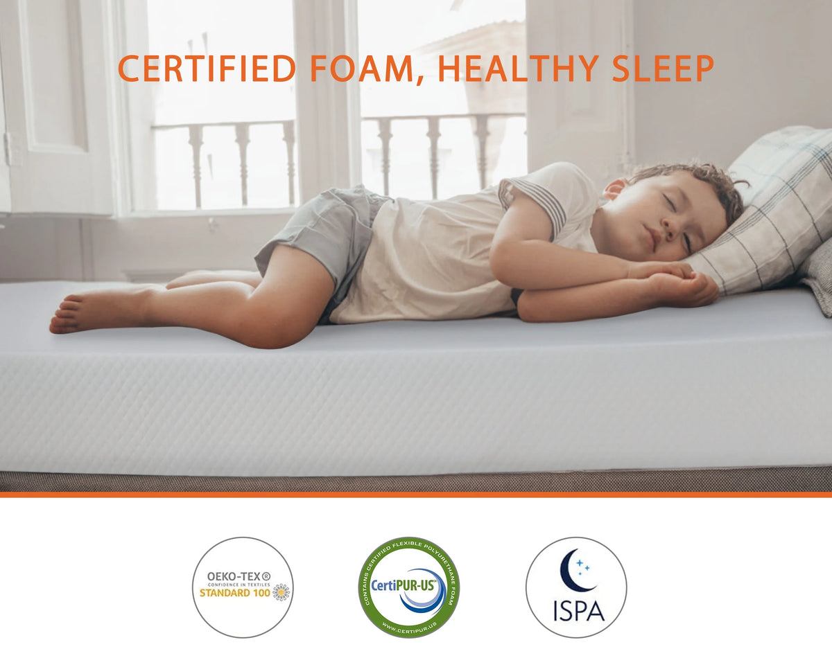 6 Inch King Size Medium Firm Memory Foam Mattress U9045