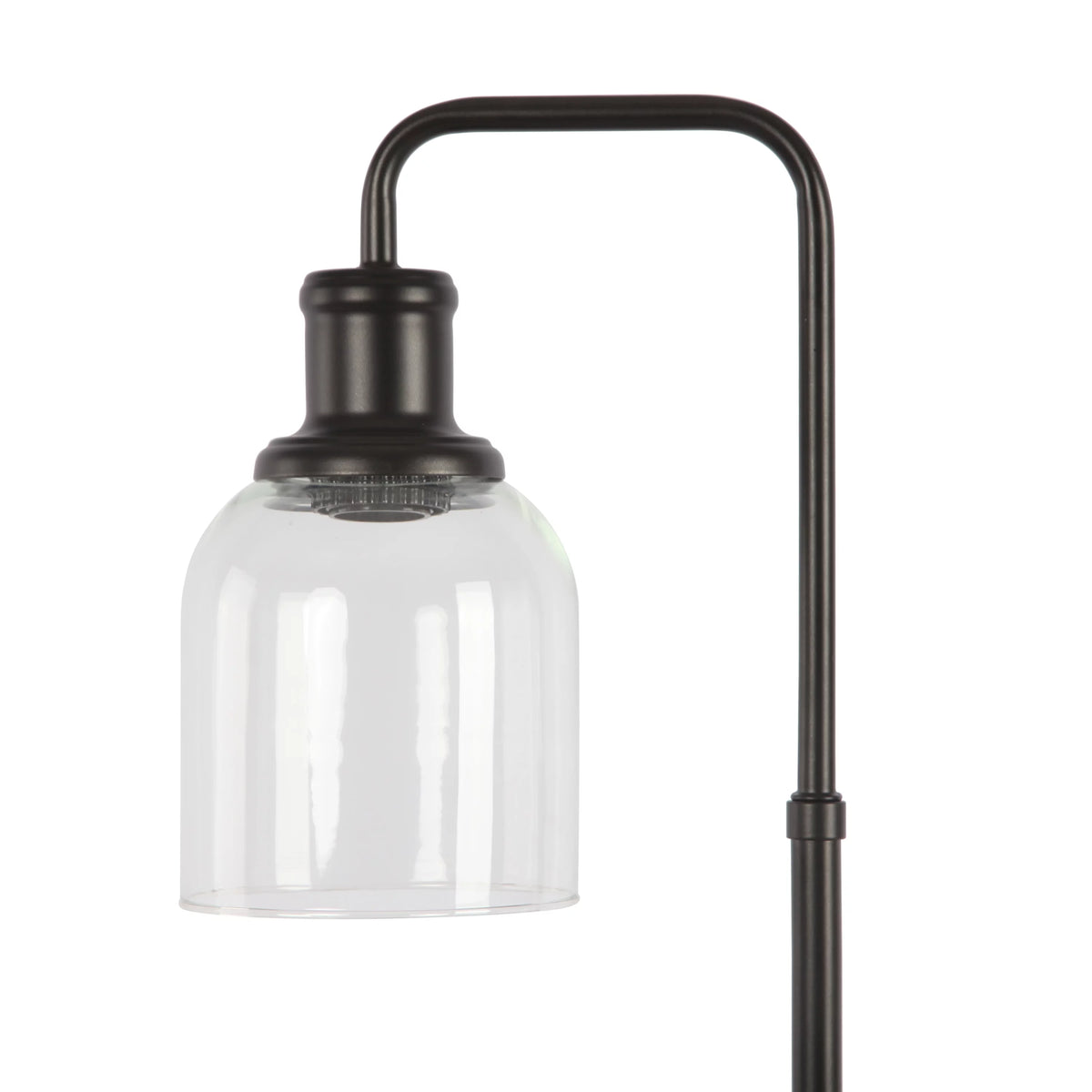 Antique Bronze Desk Lamp with AC Outlet Y63914