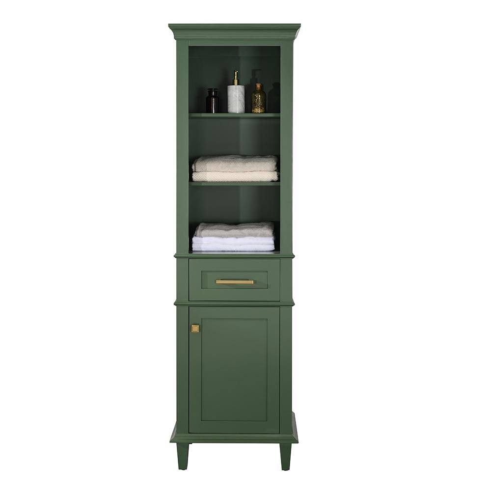 Green Linen Cabinet F9015