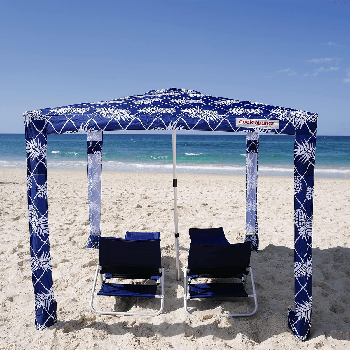 Beach Canopy Sun Shade Tent 8' x 8' UPF 50+ Q73904
