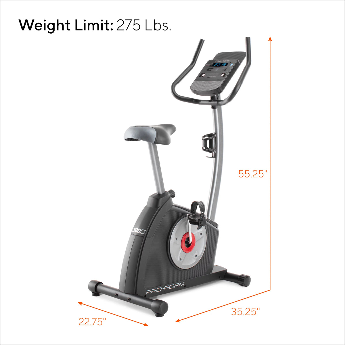 Upright Stationary Exercise Bike B85227