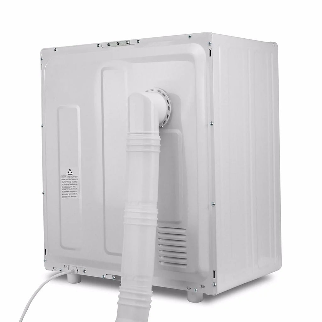 Electric Compact Laundry Dryer 8.8lbs Capacity White O192