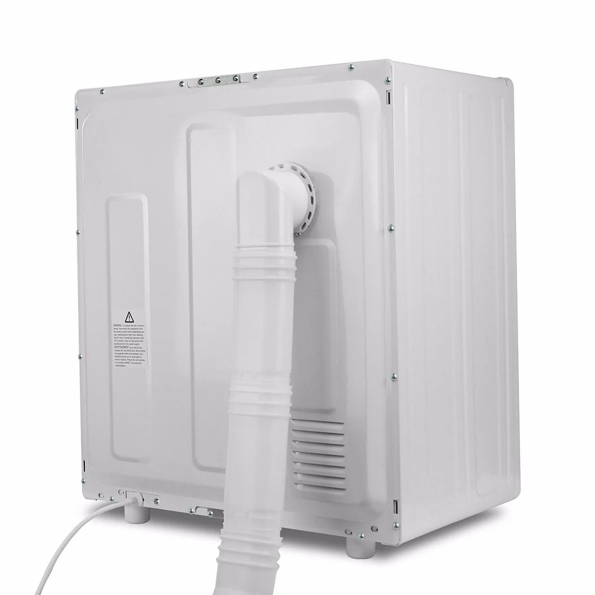 Electric Compact Laundry Dryer 8.8lbs Capacity White O192