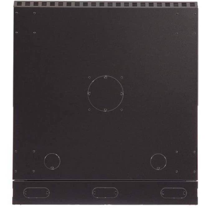 9U Swing-Out Wall Mount Cabinet with Glass Door J838285