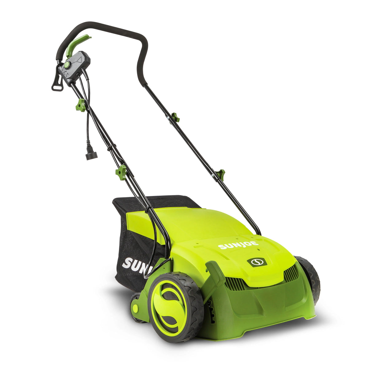 Electric 12.6-inch Lawn Dethatcher + Scarifier with Collection Bag A989666