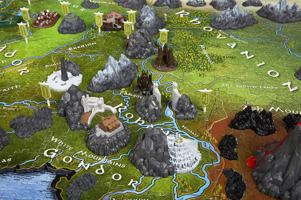 Middle Earth 3D Time Puzzle 1390 Piece N96201