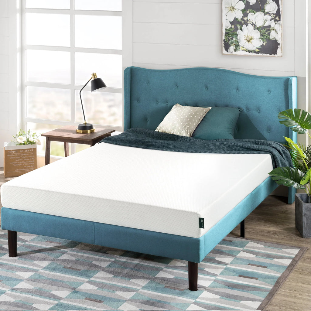 6 Green Tea Memory Foam Mattress Queen A6875