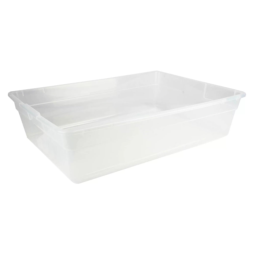 28 Qt Clear Storage Box Container 30 Pack Y1493