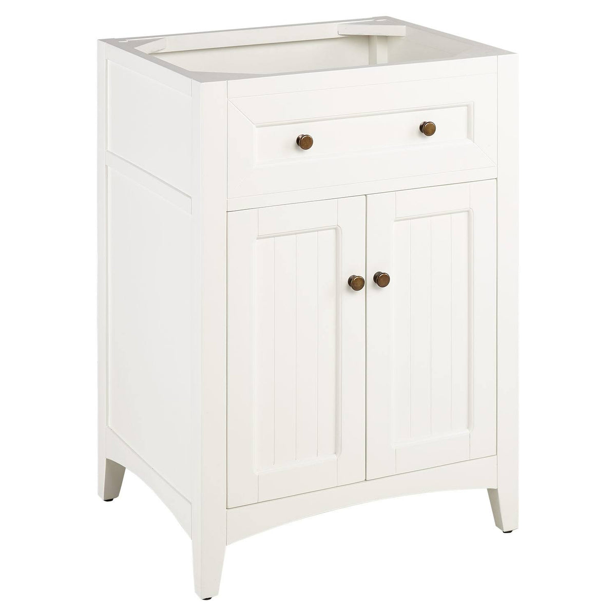 White Wood Vanity Cabinet R4251
