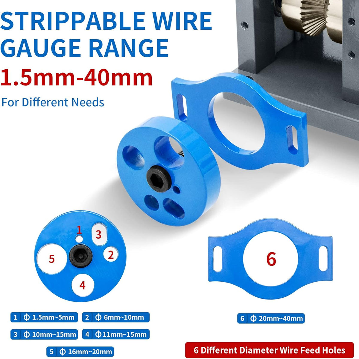 Manual Wire Stripping Machine with Hand Crank N12169