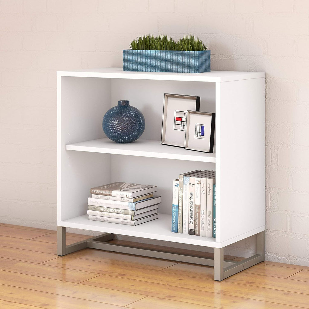 White Bookcase Cabinet Q67433