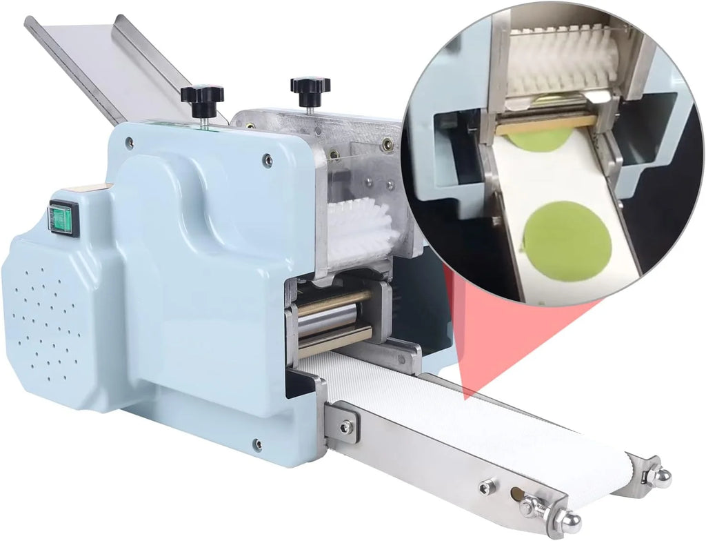 Commercial Electric Dough Processing Maker Dumpling Skin Machine 3.15” Mold 110V U245