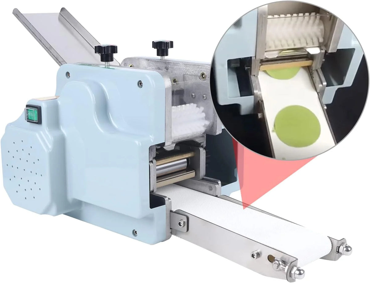 Commercial Electric Dough Processing Maker Dumpling Skin Machine 3.15” Mold 110V U245