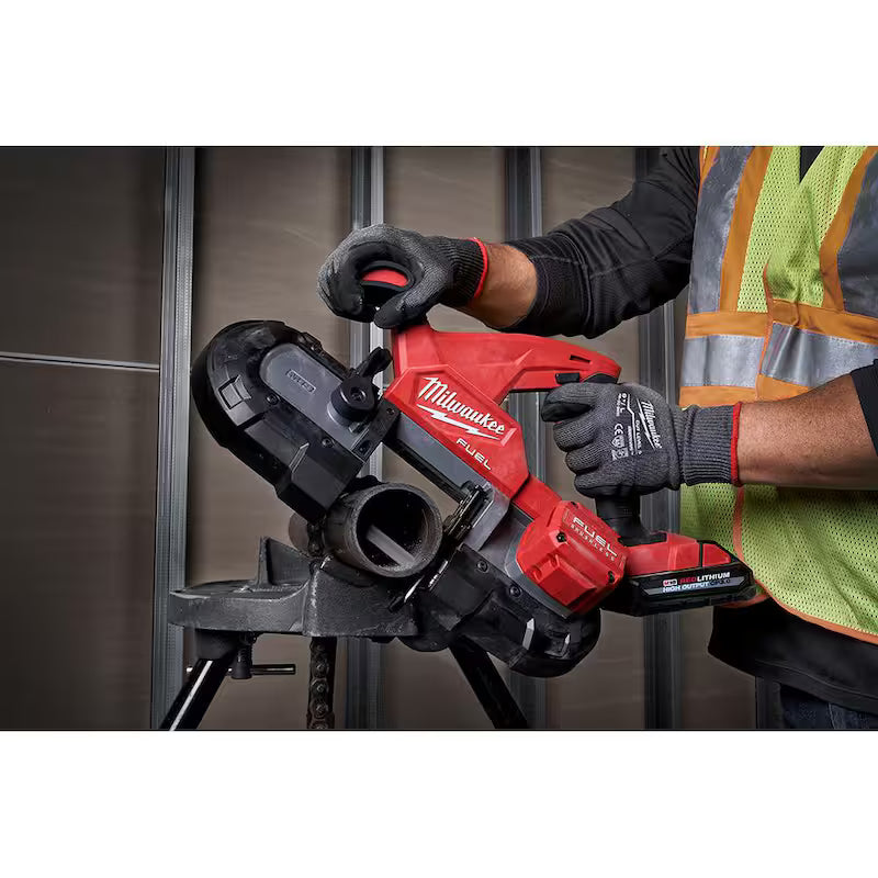 18V Lithium-Ion Brushless Cordless Compact Bandsaw & 12.0Ah Battery W663
