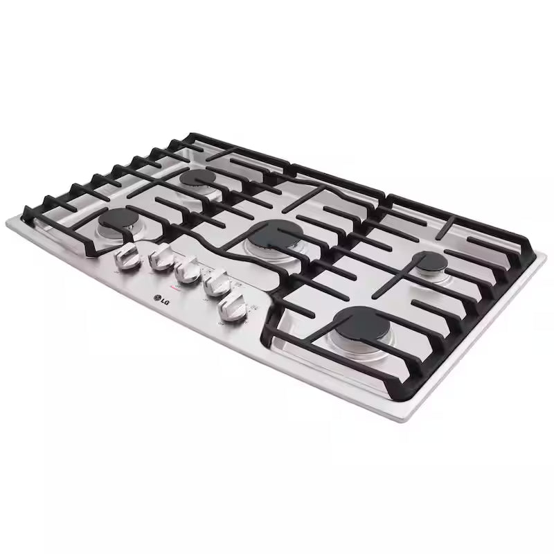 36 in. 5 Burner Stainless Steel Gas Cooktop Z6038
