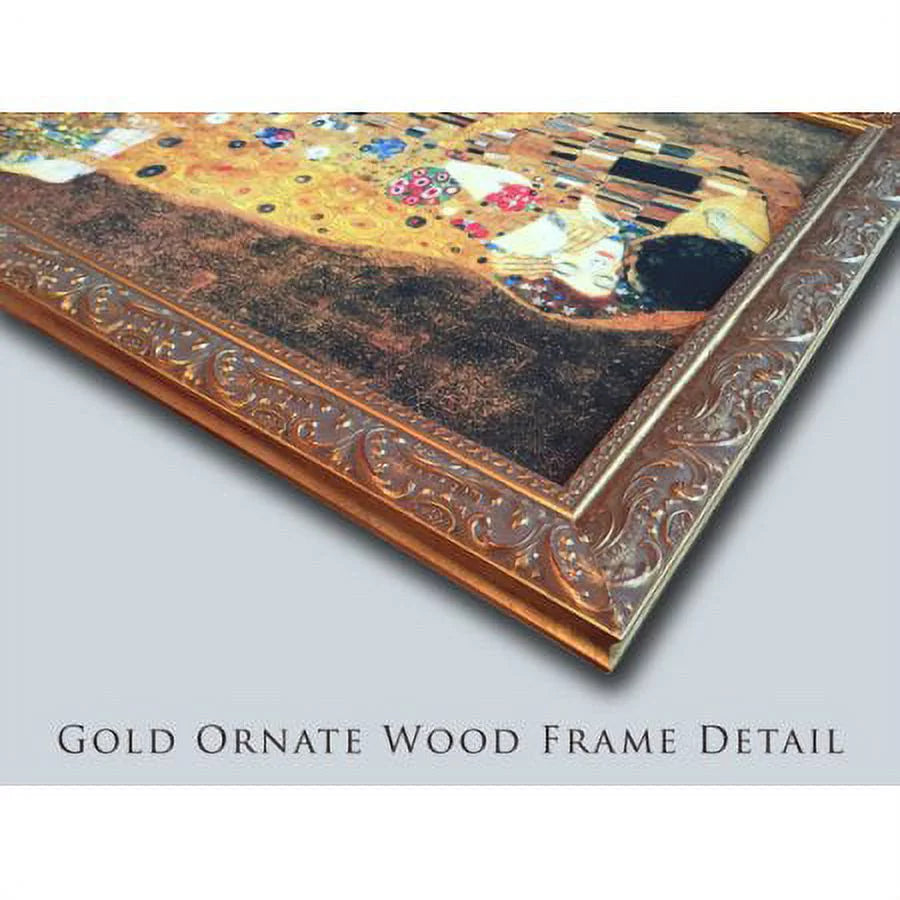 Gold Ornate Wood Framed 11x14 Art Print E182