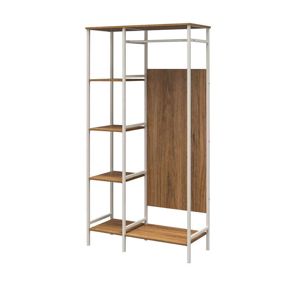 Walnut Open Wardrobe L924