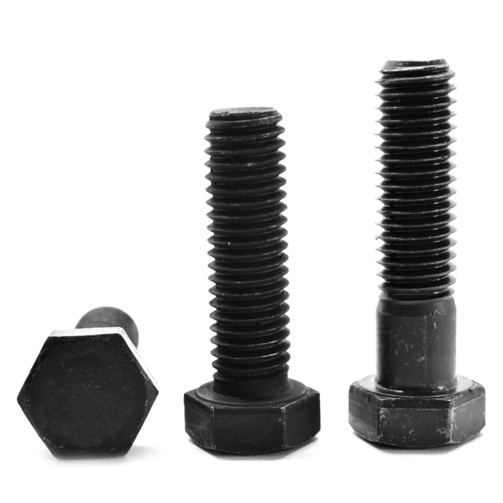 22 Coarse Thread Grade 8 Hex Cap Screw Alloy Steel Black Oxide P413