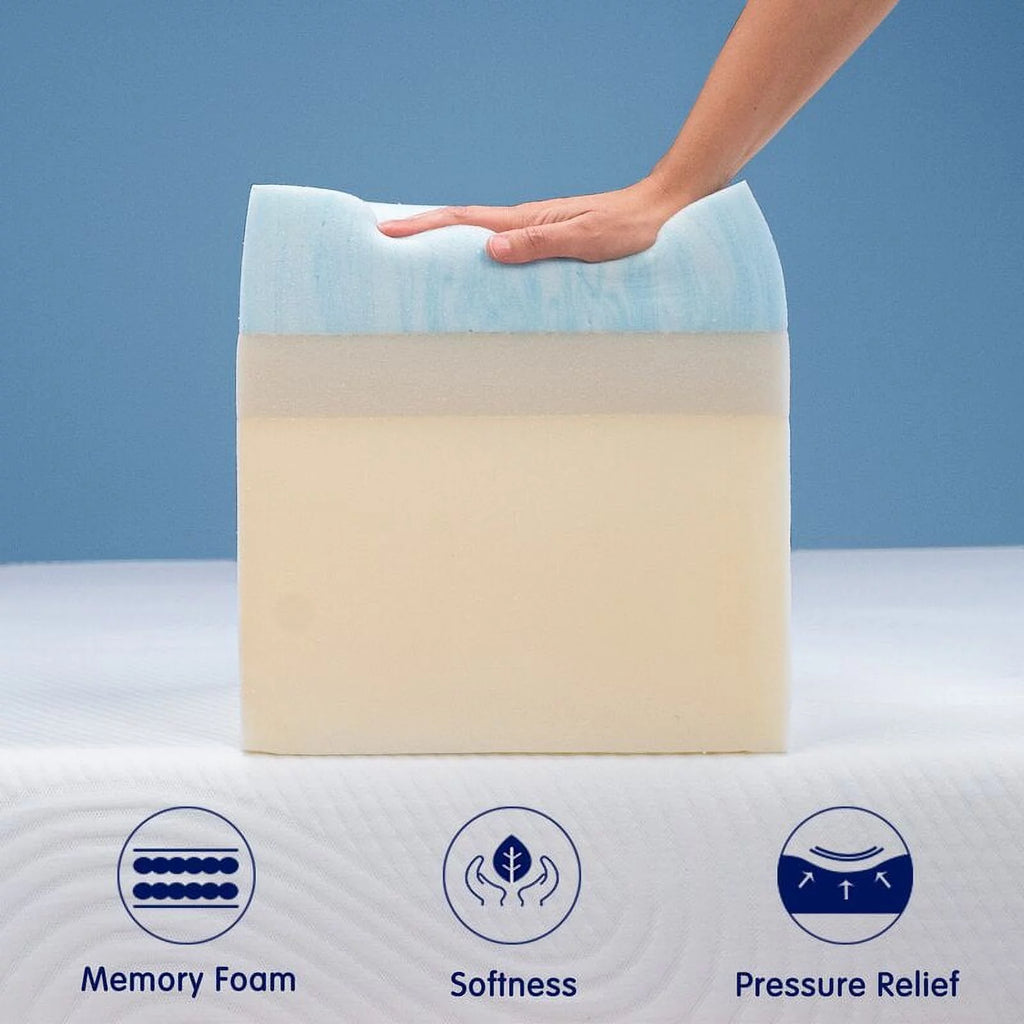 10" Gel Memory Foam Mattress Queen A13196