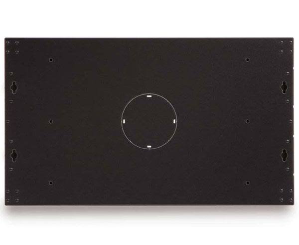 9U Swing-Out Wall Mount Cabinet with Glass Door J838285