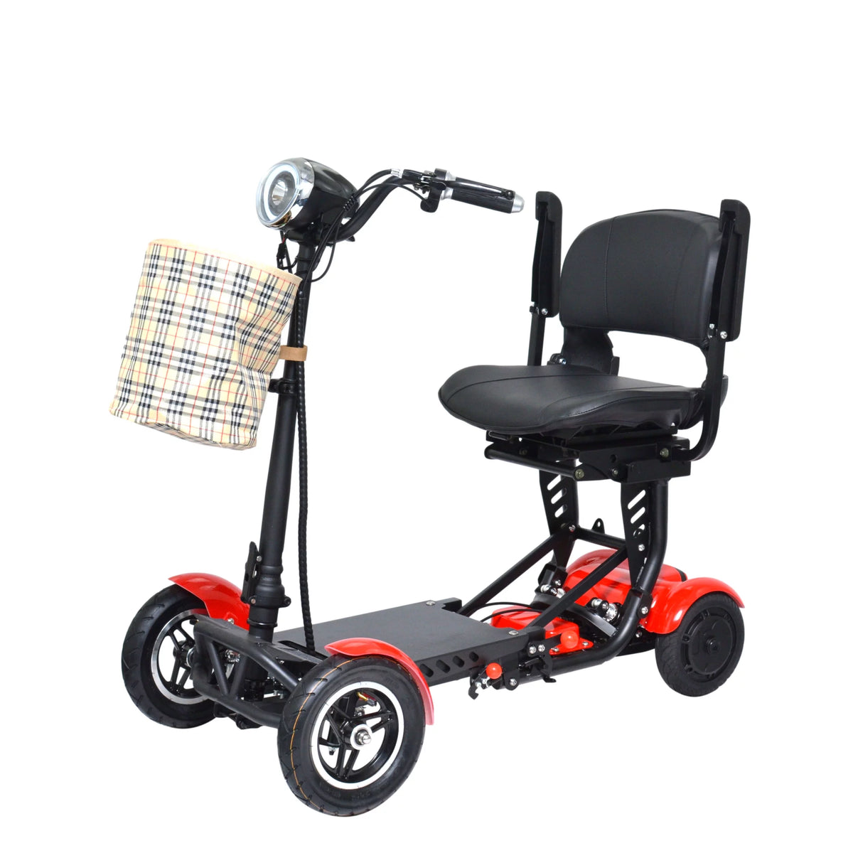 Blue 4 Wheel Foldable Electric Mobility Scooter F197902
