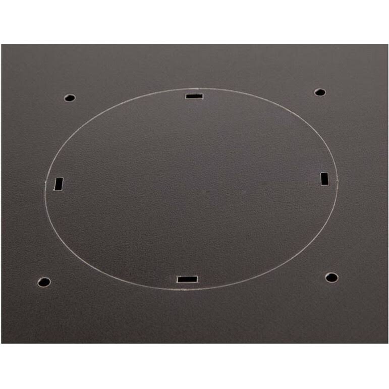 9U Swing-Out Wall Mount Cabinet with Glass Door J838285