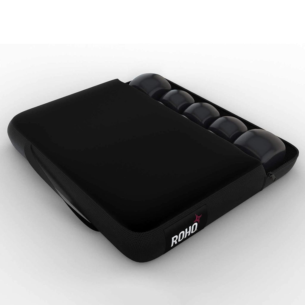 Inflatable Seat Cushion with Stretchable Cover & Non-Skid Bottom X8763