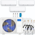 27,000 BTU 3 Zone Ductless Air Conditioner and Heat Pump N626309
