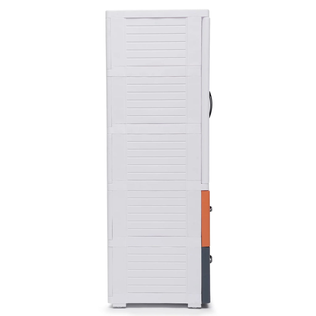 Plastic Drawers Dresser on Wheels H331245
