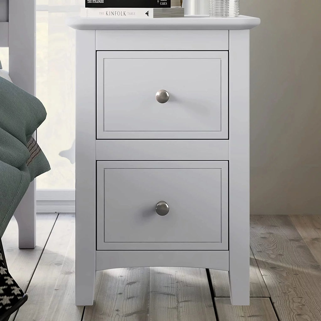White 3 Piece Wood Bedroom Furniture Set with Full Size Bed P798143
