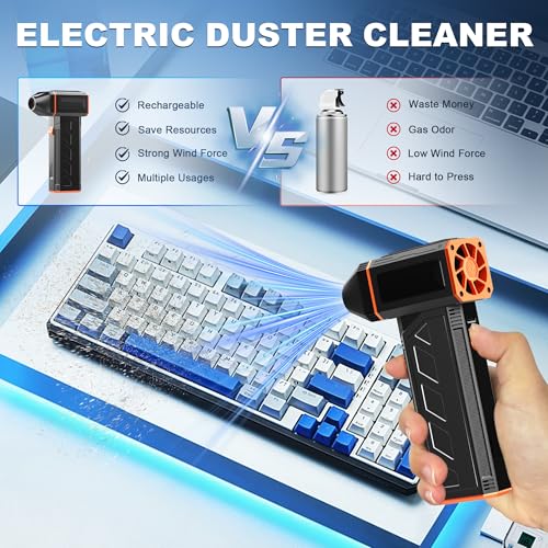 Compressed Air Duster 130000RPM Rechargeable Cordless X959