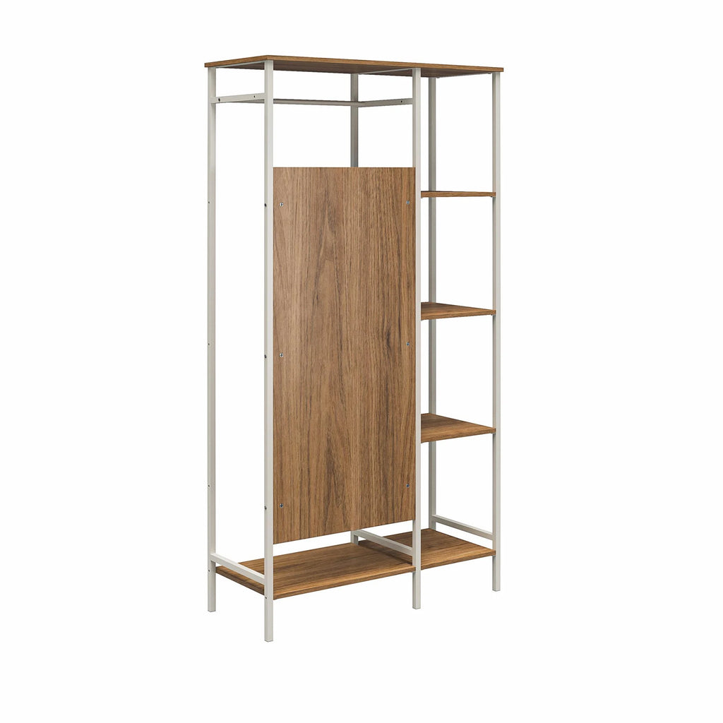 Walnut Open Wardrobe L924